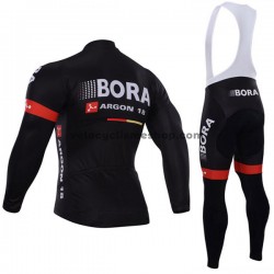 Tenue Maillot M/L + Collant à Bretelles 2017 Bora-Hansgrohe M003