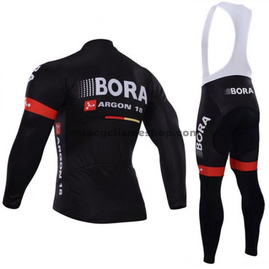 Tenue Maillot M/L + Collant à Bretelles 2017 Bora-Hansgrohe M003