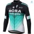 Maillot Cyclisme 2018 Bora Hansgrohe Hiver Thermal Fleece M001