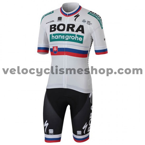 Tenue Maillot + Cuissard à Bretelles 2018 Bora-Hansgrohe M006