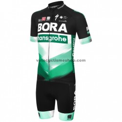Tenue Maillot + Cuissard à Bretelles 2020 Bora-Hansgrohe M001