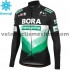 Maillot Cyclisme 2020 Bora-Hansgrohe Hiver Thermal Fleece M001