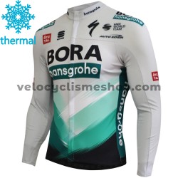 Maillot Cyclisme 2021 BORA-hansgrohe Hiver Thermal Fleece M001