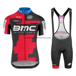 Tenue Maillot + Cuissard à Bretelles 2018 BMC Racing Team M001