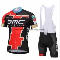 Tenue Maillot + Cuissard à Bretelles 2018 BMC Racing Team M002