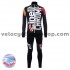 Tenue Maillot M/L + Collant à Bretelles 2017 Cinelli Chrome Hiver Thermal Fleece M001