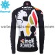 Tenue Maillot M/L + Collant à Bretelles 2017 Cinelli Chrome Hiver Thermal Fleece M001