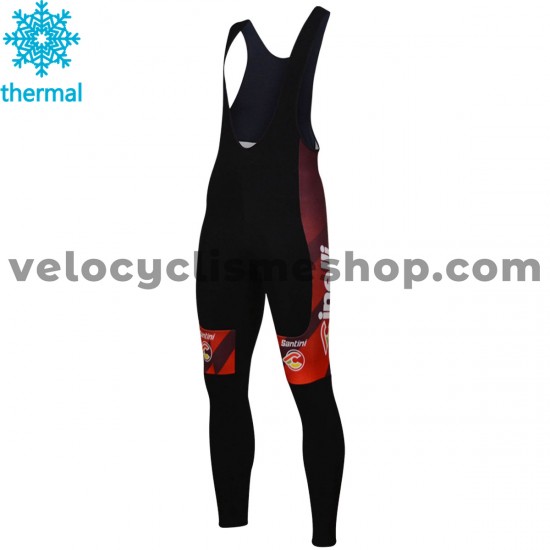 Collant à Bretelles 2018 Cinelli Chrome Hiver Thermal Fleece M001