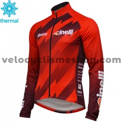 Maillot Cyclisme 2018 Cinelli Chrome Hiver Thermal Fleece M001