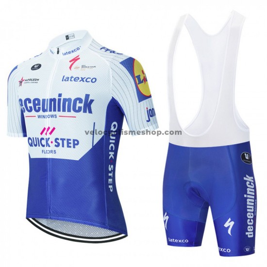 Tenue Maillot + Cuissard à Bretelles 2020 Deceuninck–Quick-Step M001
