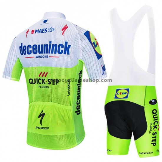 Tenue Maillot + Cuissard à Bretelles 2020 Deceuninck–Quick-Step M002