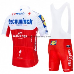 Tenue Maillot + Cuissard à Bretelles 2020 Deceuninck–Quick-Step M003