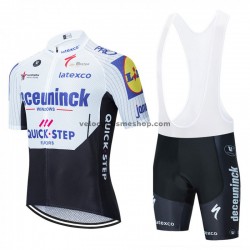 Tenue Maillot + Cuissard à Bretelles 2020 Deceuninck–Quick-Step M004