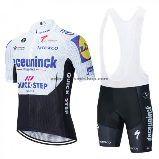 Tenue Maillot + Cuissard à Bretelles 2020 Deceuninck–Quick-Step M004