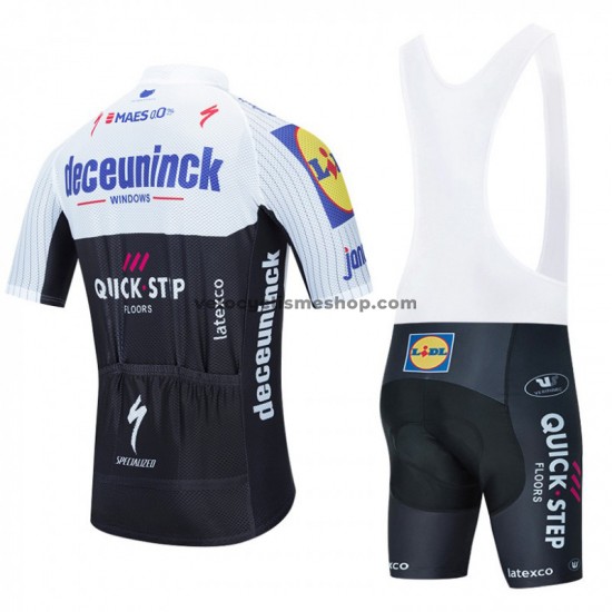 Tenue Maillot + Cuissard à Bretelles 2020 Deceuninck–Quick-Step M004