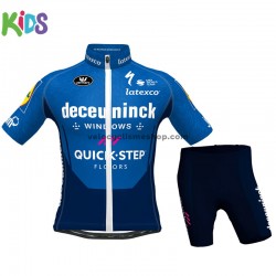 Tenue Maillot + Cuissard 2021 Deceuninck–Quick-Step Enfant M001