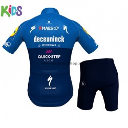 Tenue Maillot + Cuissard 2021 Deceuninck–Quick-Step Enfant M001