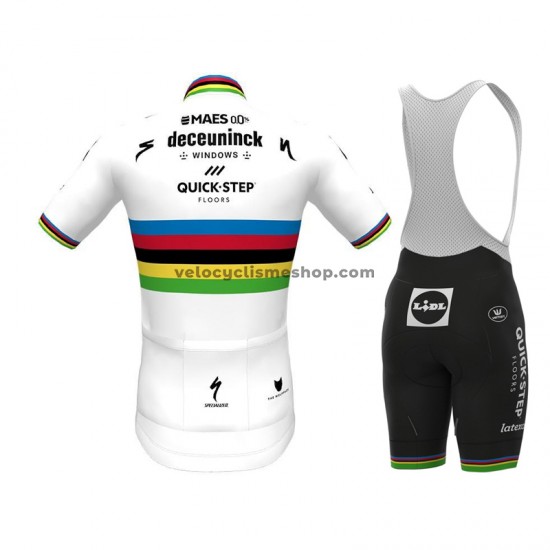Tenue Maillot + Cuissard à Bretelles 2021 Deceuninck–Quick-Step M002