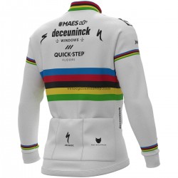 Maillot Cyclisme 2021 Deceuninck–Quick-Step Manches Longues M002