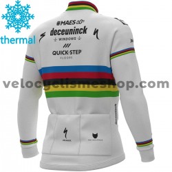 Maillot Cyclisme 2021 Deceuninck–Quick-Step Hiver Thermal Fleece M002
