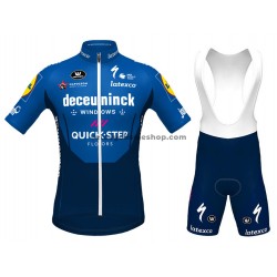 Tenue Maillot + Cuissard à Bretelles 2021 Deceuninck–Quick-Step M003