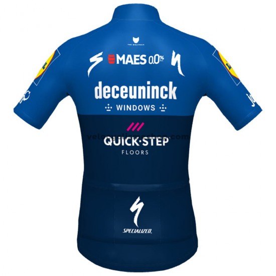 Tenue Maillot + Cuissard à Bretelles 2021 Deceuninck–Quick-Step M003