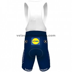 Tenue Maillot + Cuissard à Bretelles 2021 Deceuninck–Quick-Step M003