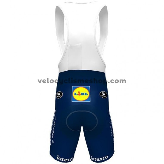 Tenue Maillot + Cuissard à Bretelles 2021 Deceuninck–Quick-Step M003