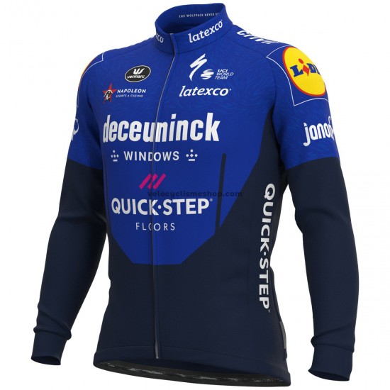 Maillot Cyclisme 2021 Deceuninck–Quick-Step Manches Longues M003