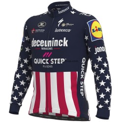 Maillot Cyclisme 2021 Deceuninck–Quick-Step Manches Longues M004