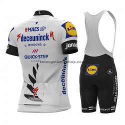 Tenue Maillot + Cuissard à Bretelles 2021 Deceuninck–Quick-Step M006