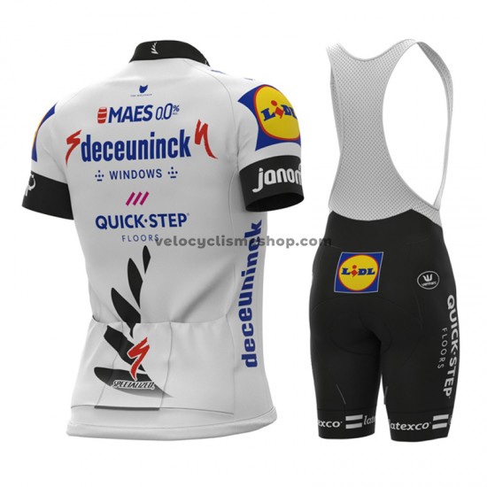 Tenue Maillot + Cuissard à Bretelles 2021 Deceuninck–Quick-Step M006