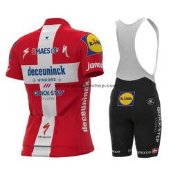 Tenue Maillot + Cuissard à Bretelles 2021 Deceuninck–Quick-Step M007