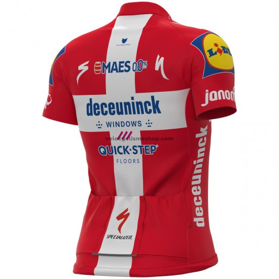 Maillot Cyclisme 2021 Deceuninck–Quick-Step M007