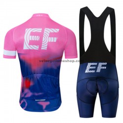 Tenue Maillot + Cuissard à Bretelles 2019 EF Education First Pro Cycling M002
