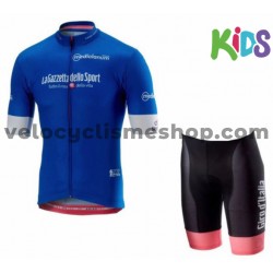 Tenue Maillot + Cuissard 2018 Tour d'Italie Enfant M001