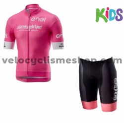 Tenue Maillot + Cuissard 2018 Tour d'Italie Enfant M002