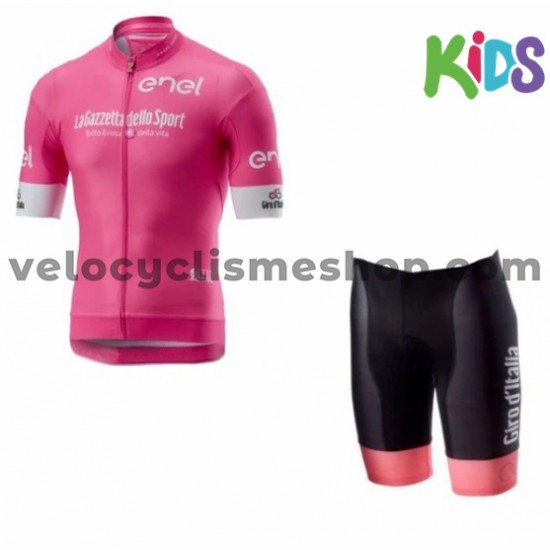 Tenue Maillot + Cuissard 2018 Tour d'Italie Enfant M002
