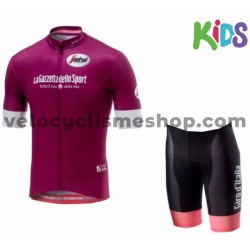 Tenue Maillot + Cuissard 2018 Tour d'Italie Enfant M003