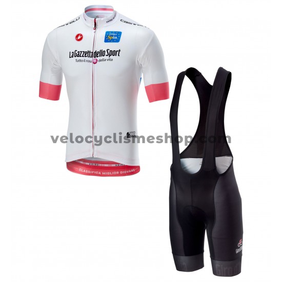 Tenue Maillot + Cuissard à Bretelles 2018 Tour d'Italie M004