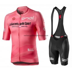 Tenue Maillot + Cuissard à Bretelles 2020 Tour d'Italie M002
