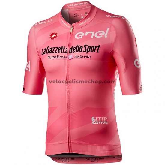 Tenue Maillot + Cuissard à Bretelles 2020 Tour d'Italie M002