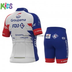 Tenue Maillot + Cuissard 2021 Groupama-FDJ Enfant M001