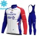 Tenue Maillot M/L + Collant à Bretelles 2021 Groupama-FDJ Hiver Thermal Fleece M001