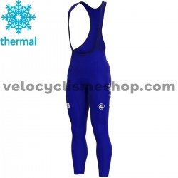 Collant à Bretelles 2021 Groupama-FDJ Hiver Thermal Fleece M001