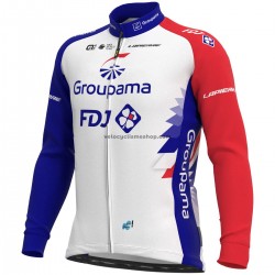Maillot Cyclisme 2021 Groupama-FDJ Manches Longues M001