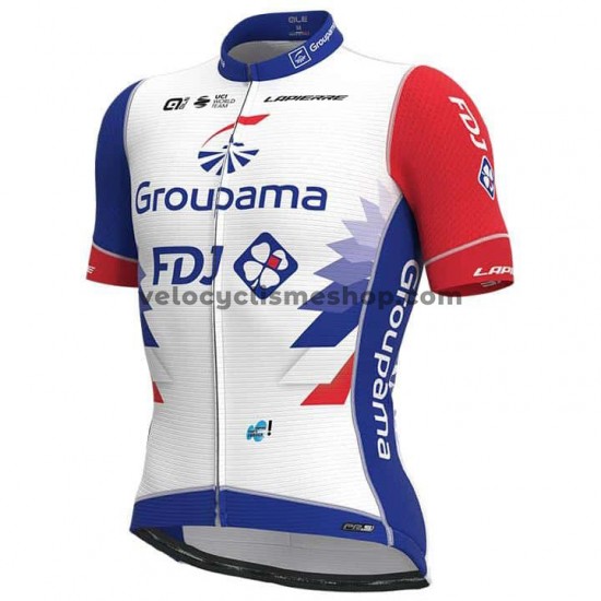 Maillot Cyclisme 2021 Groupama-FDJ M001