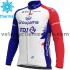 Maillot Cyclisme 2021 Groupama-FDJ Hiver Thermal Fleece M001