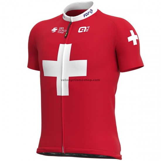 Maillot Cyclisme 2021 Groupama-FDJ M002