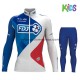 Tenue Maillot M/L + Collant Long 2017 FDJ Enfant M001